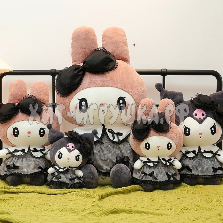 Мягкая игрушка обнимашка аниме Куроми Kuromi Melody 70 см (ВЫБОР ЦВЕТА)230526-2 купить по оптовой цене